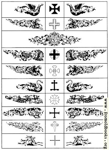 [Picture: Various Chapterheads or Heraldic  Supprting Devices]