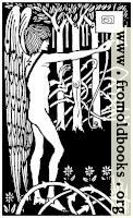 [picture: Art Nouveau Nude Archer in Forest]