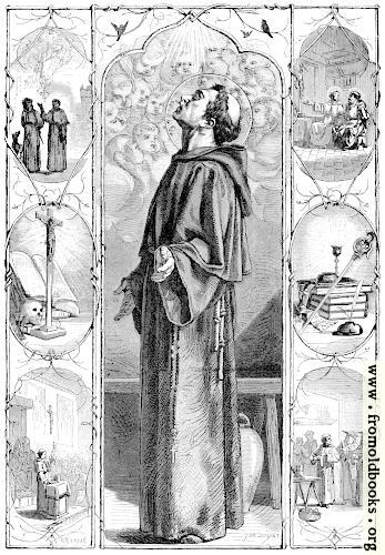 [Picture: Saint Bonaventura as a Monk]