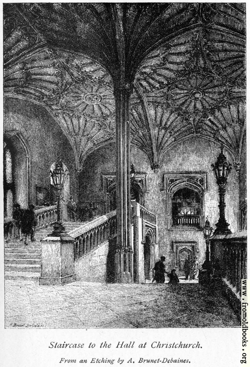 [Picture: Christchurch College, Oxford: Staircase to the hall]