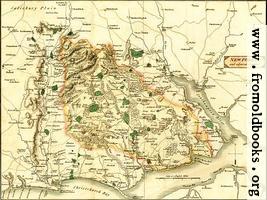 Map of the New Forest and Adjacent Country