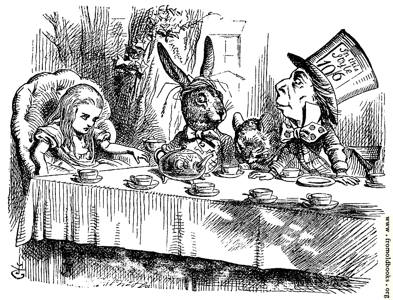 [Picture: Mad Hatter’s Tea Party]