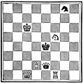 [Picture: White Pawn (Alice) to play, and win in eleven moves.]