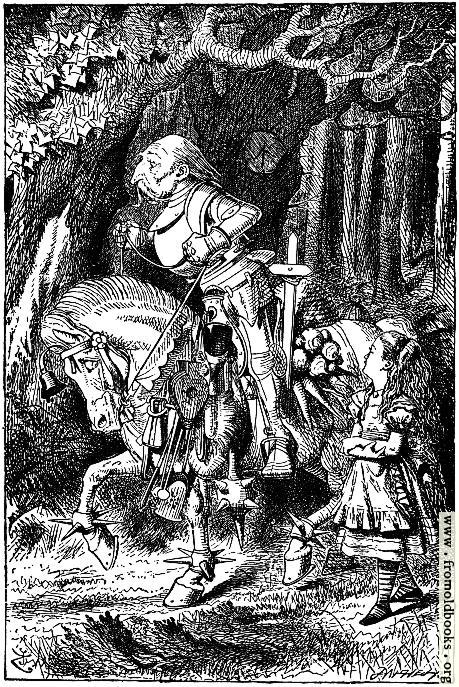 FOBO - Frontispiece: Alice and the White Knight