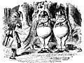 [Picture: Tweedledum and Tweedledee]