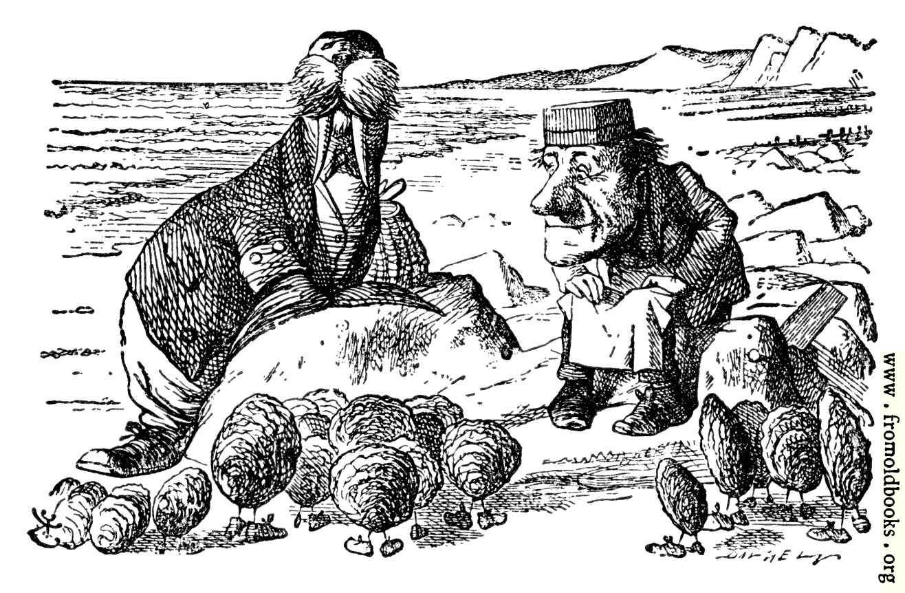 [Picture: The Walrus, The Carpenter and the Little Oysters]