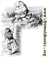 [Picture: Alice Meets Humpty Dumpty]