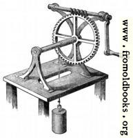 61.—Wheel and axle comined with a screw.