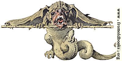 Winged monster of the night