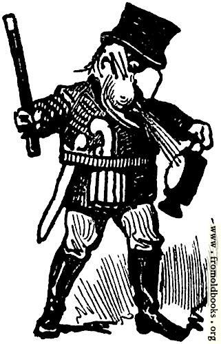 [Picture: He blew out his lantern]