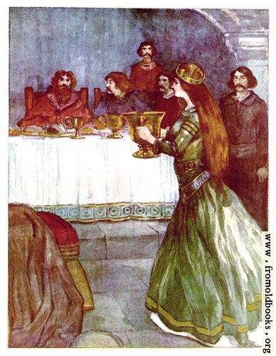 [Picture: The Lady Rowena and the Golden Cup]