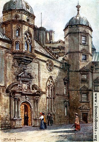 [Picture: Quadrangle of George Heriot’s Hospital]