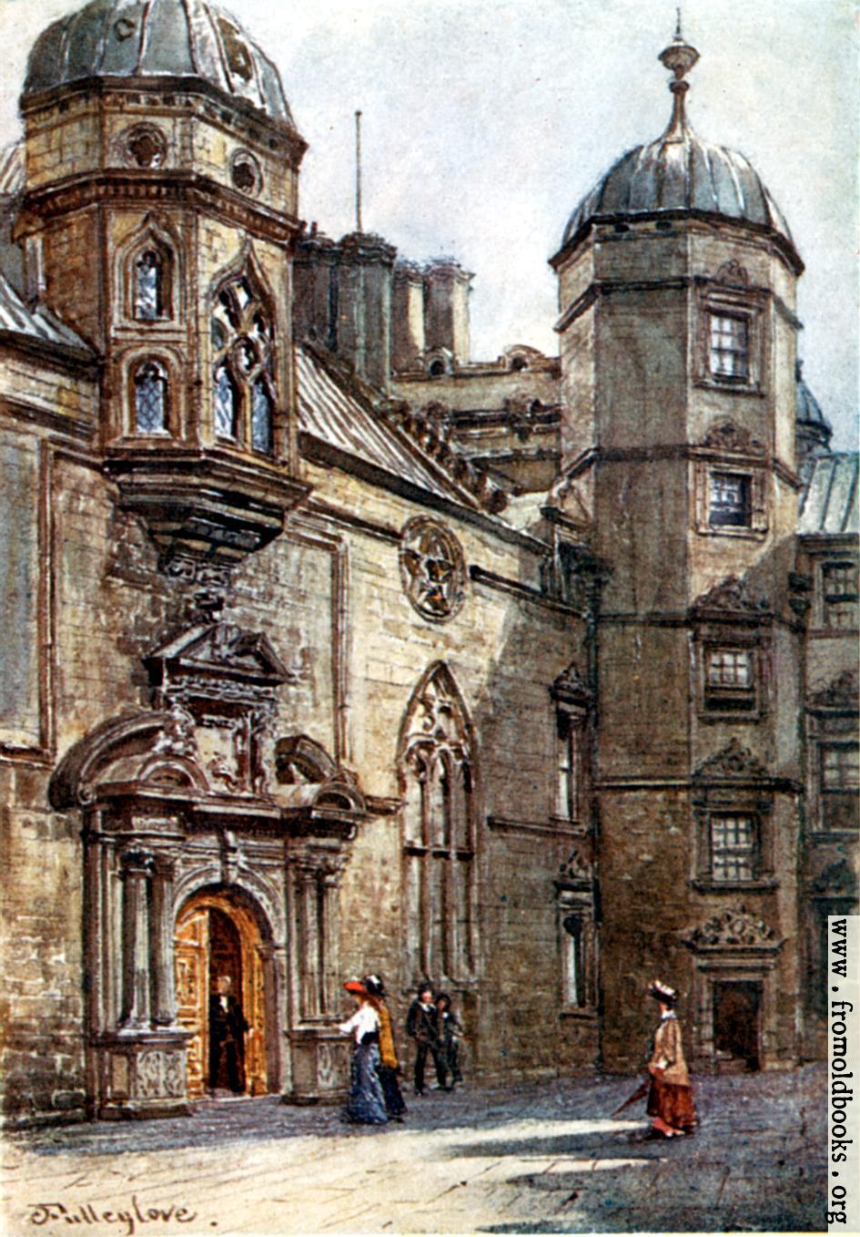 [Picture: Quadrangle of George Heriot’s Hospital]