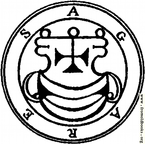 [Picture: 2. Seal of Agares.]