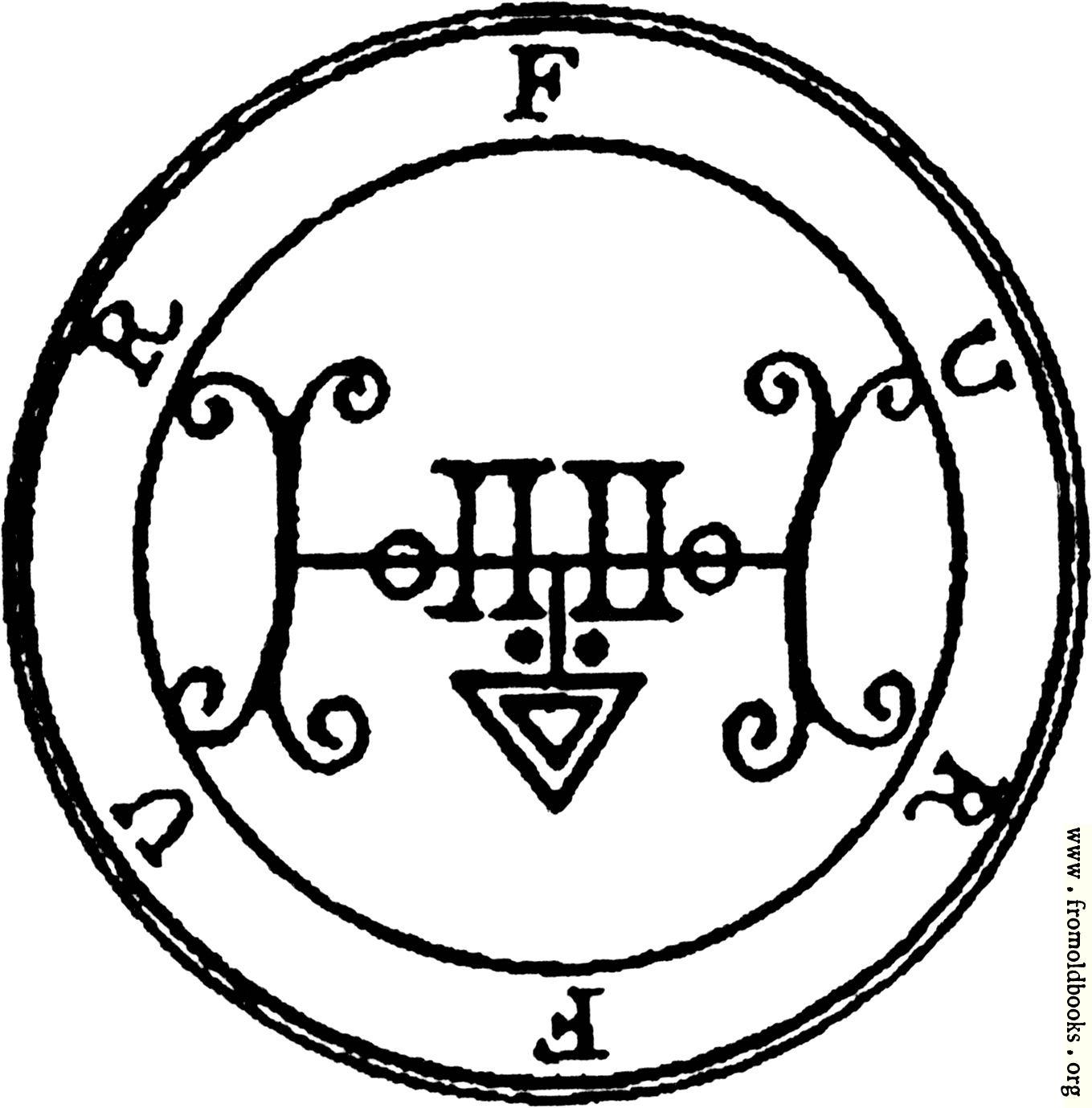 [Picture: 34. Seal of Furfur.]