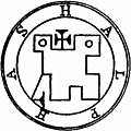 [Picture: 38. Seal of Halphas, or Malthus.]