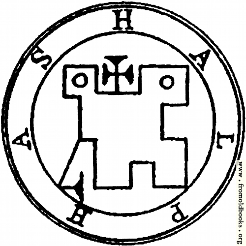 [Picture: 38. Seal of Halphas, or Malthus.]