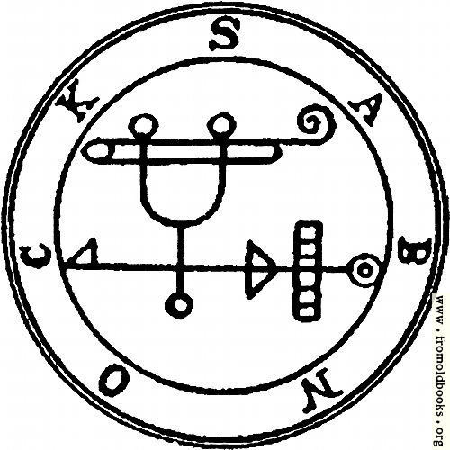 [Picture: 43. Seal of Sabnock.]