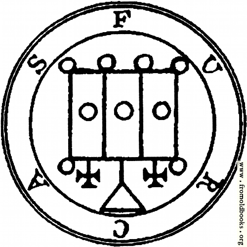 [Picture: 50. Seal of Furcas.]
