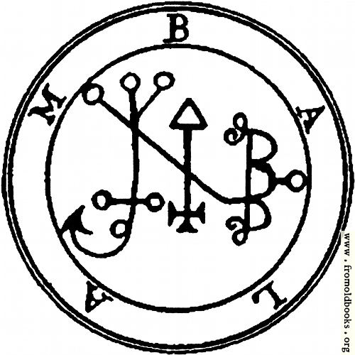 [Picture: 51. Seal of Balam, or Balaam.]