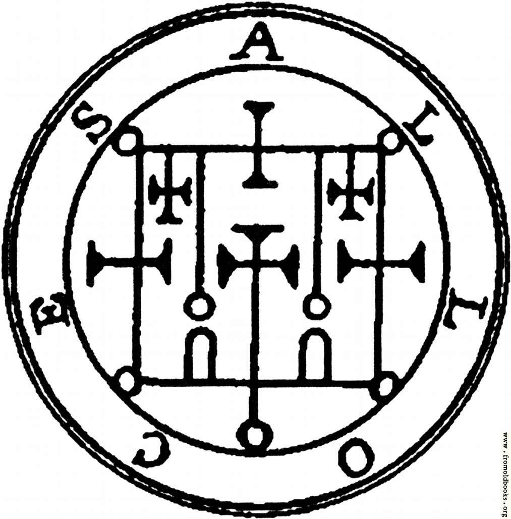 [Picture: 52. Seal of Alloces, or Alocas.]