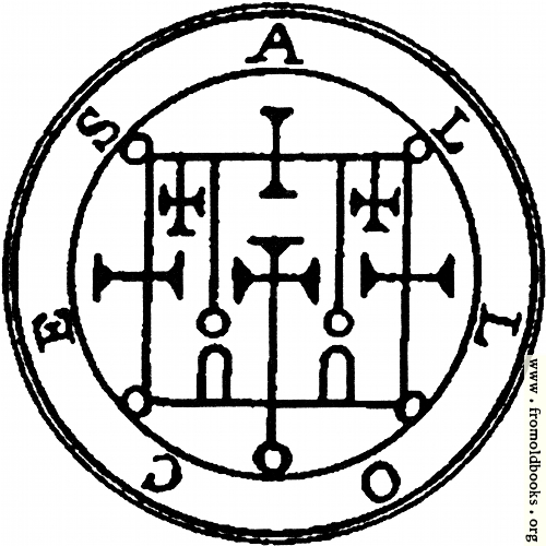 [Picture: 52. Seal of Alloces, or Alocas.]