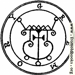 [Picture: 56. Seal of Gremory, or Gamori.]