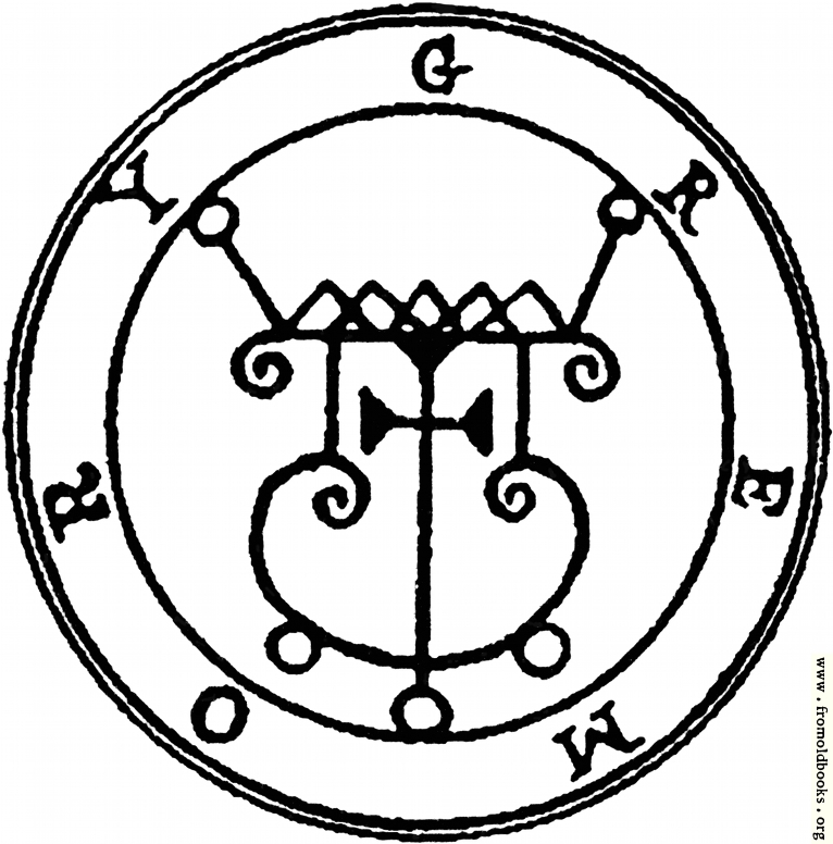 [Picture: 56. Seal of Gremory, or Gamori.]