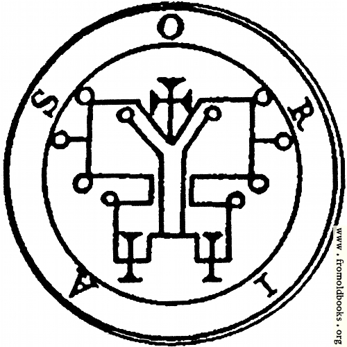[Picture: 59. Seal of Oriax, or Orias.]