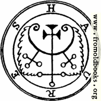 64. Seal of Haures, or Hauras, or Havres, or Flauros.