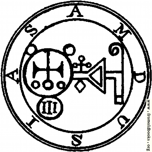 [Picture: 67. Seal of Amdusias or Amdukia.]