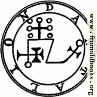 71. Seal of Dantalion.