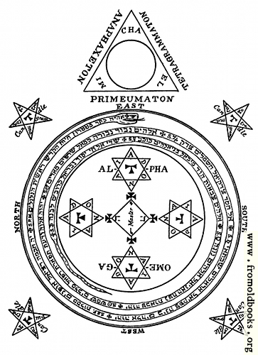 [Picture: The Magical Circle of King Solomon]