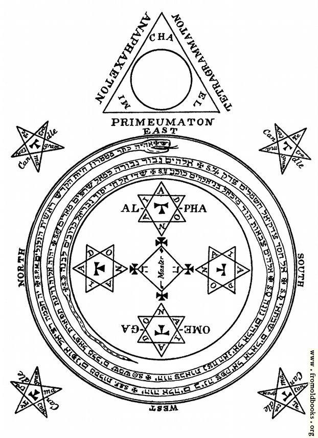 [Picture: The Magical Circle of King Solomon]
