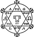 [Picture: Hexagram of Solomon]