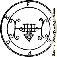 [picture: 34. Seal of Furfur.]