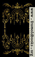 [picture: Victorian border, Gold on Black.]