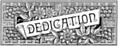 [Picture: Dedication: art deco scroll in floral border]