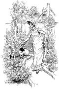 Frontispiece: Watering My Flowers