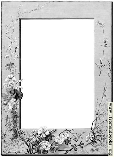[Picture: Border with flowers]