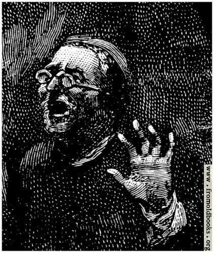 [Picture: Man with hand in darkness]