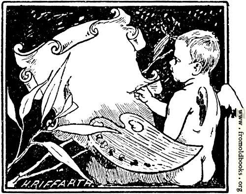 [picture: Cherub with paintbrush]