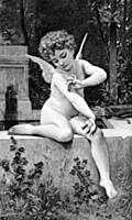 Cupid with a Butterfly