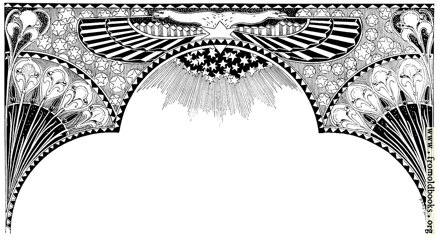 [Picture: Patriotic Border With Stars, Stripes, Eagles]
