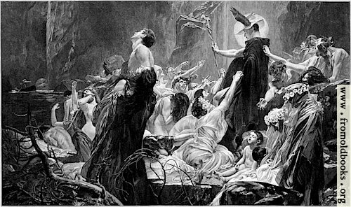[Picture: Souls on the Acheron River]