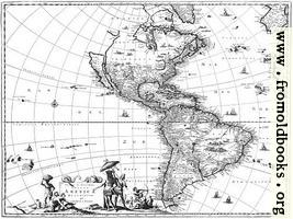 Map of the Americas