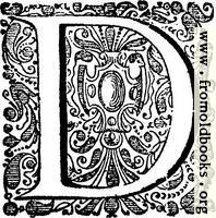 [picture: Decorative initial (drop cap) D]