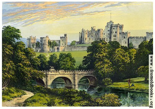 [Picture: Frontispiece: Alnwick Castle]