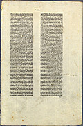 [Picture: Recto, unidentified eary printed page]