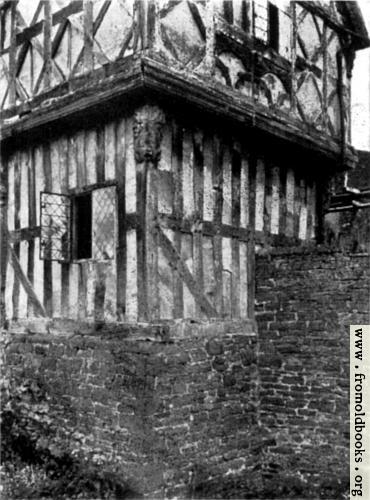 [Picture: Overhang—Stokesay Castle]